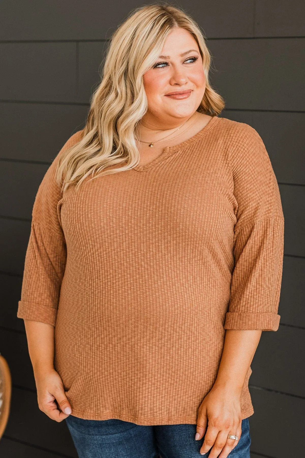 Clay Knit Top - Truly Myself