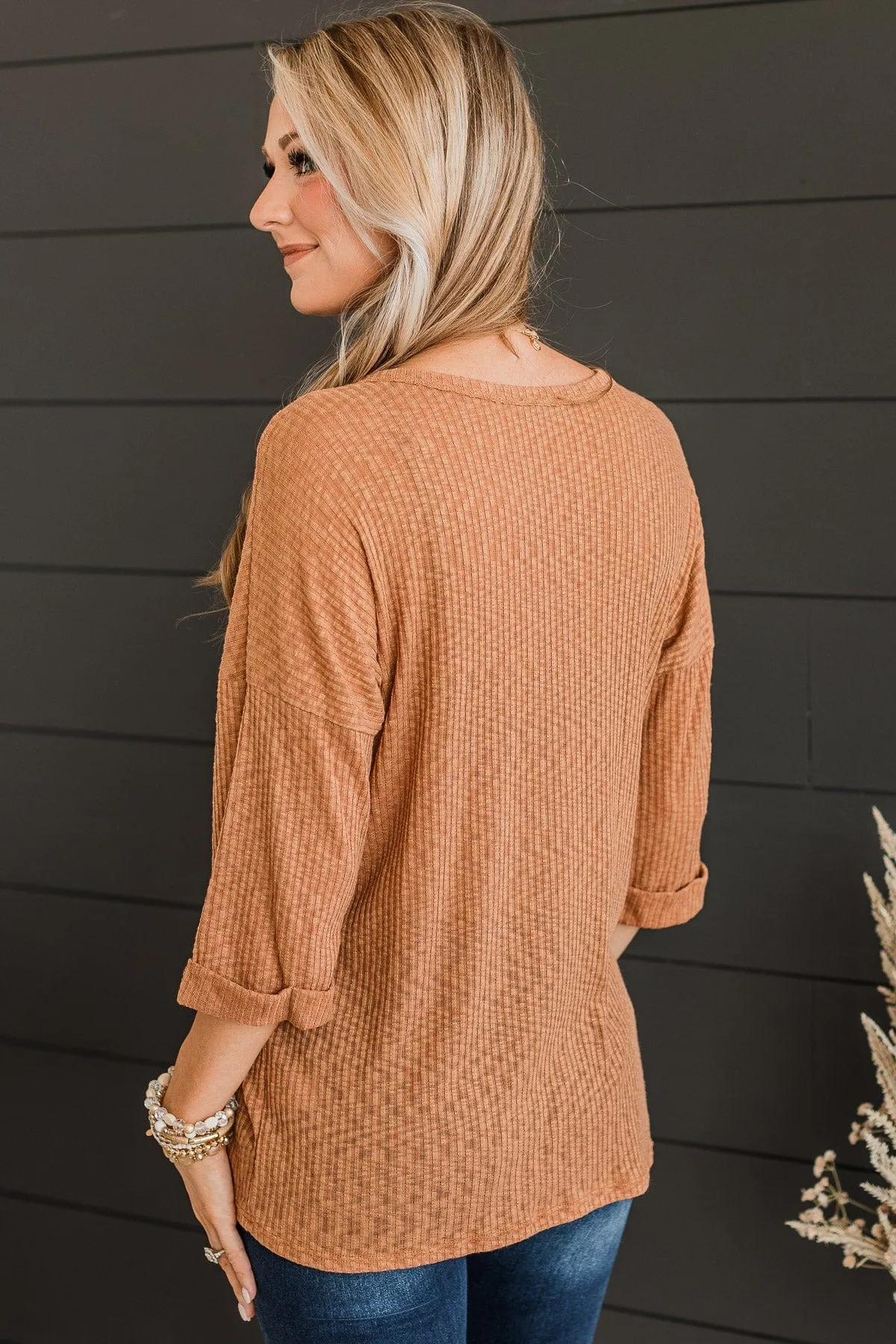 Clay Knit Top - Truly Myself