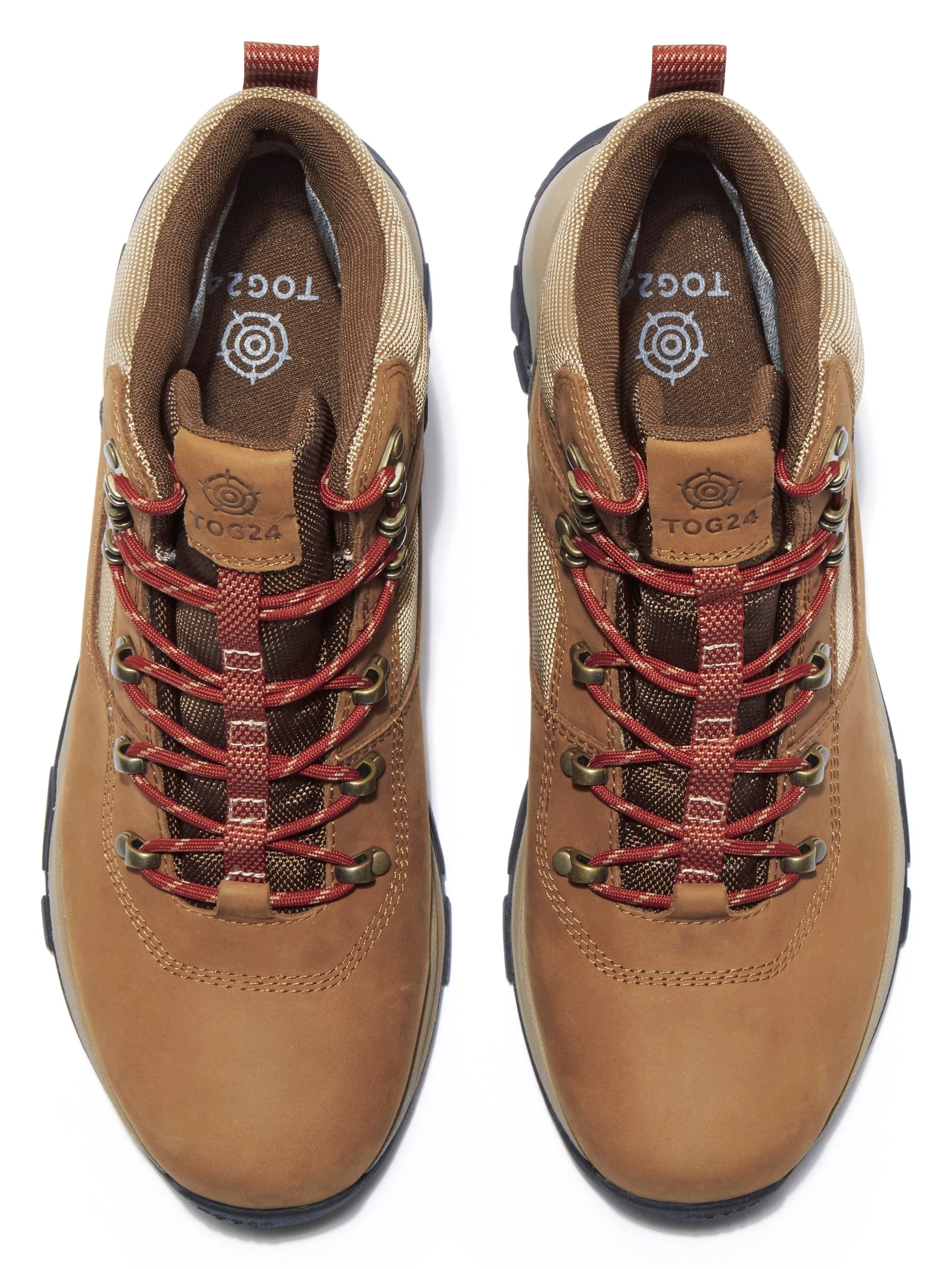 Tundra Mens Walking Boots - Tan