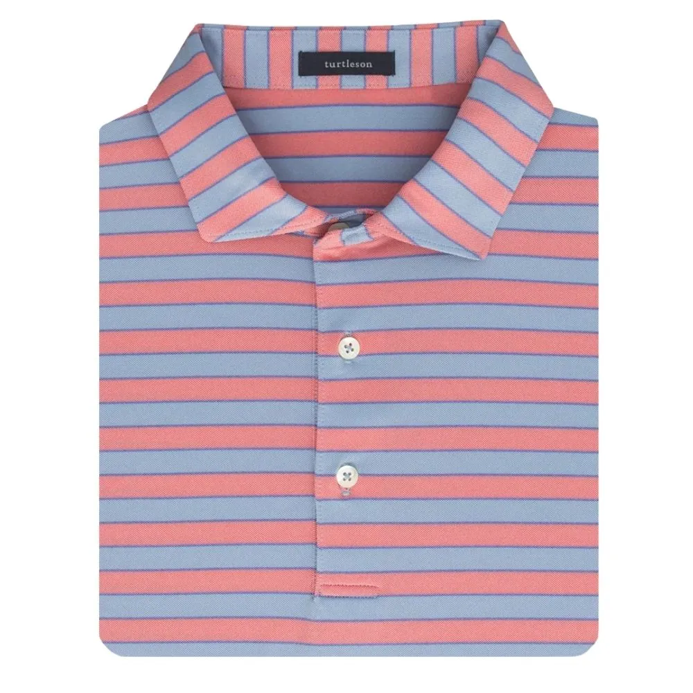 Performance Polo with Flynn Stripe by Turtleson