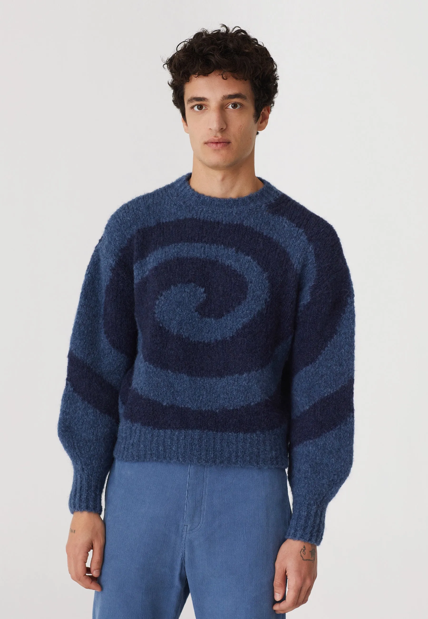 Twister Knit - dark navy