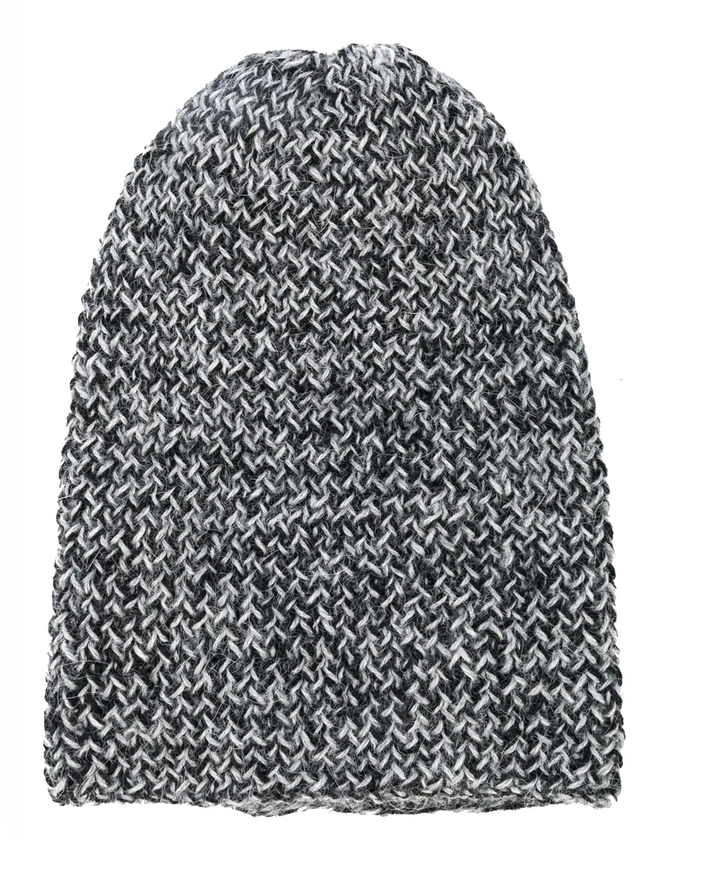 Two-Tone Knit Beanie