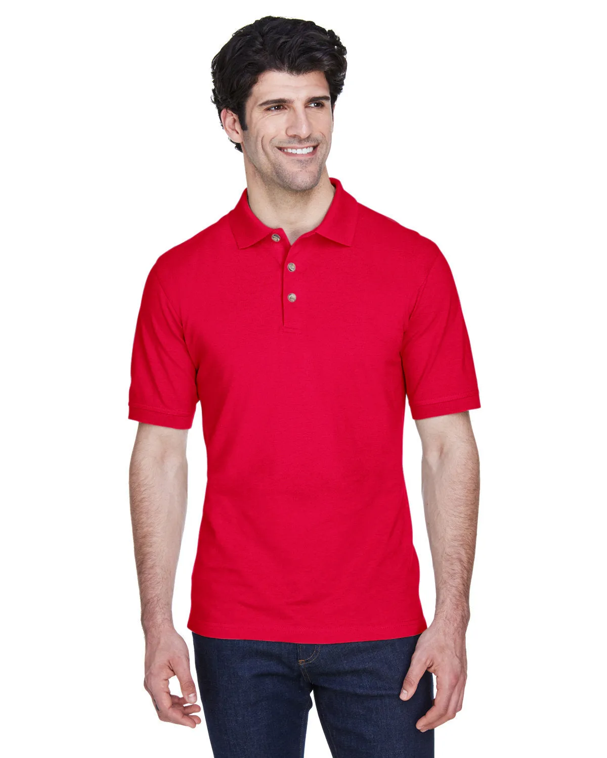 UltraClub Classic Pique Polo Shirt