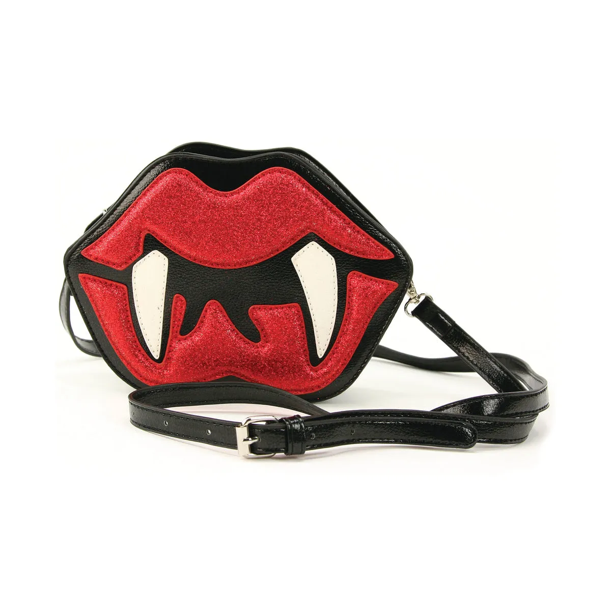 Vampire Mouth Crossbody Bag