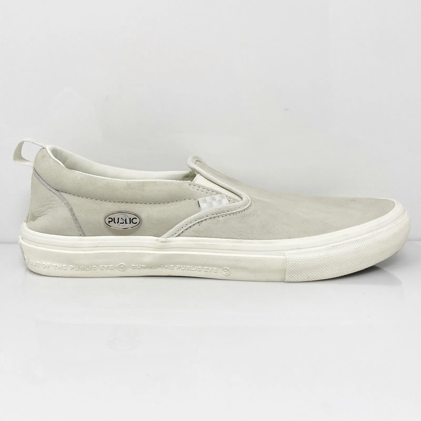 Vans Mens Off The Wall 500714 Gray Casual Shoes Sneakers Size 11