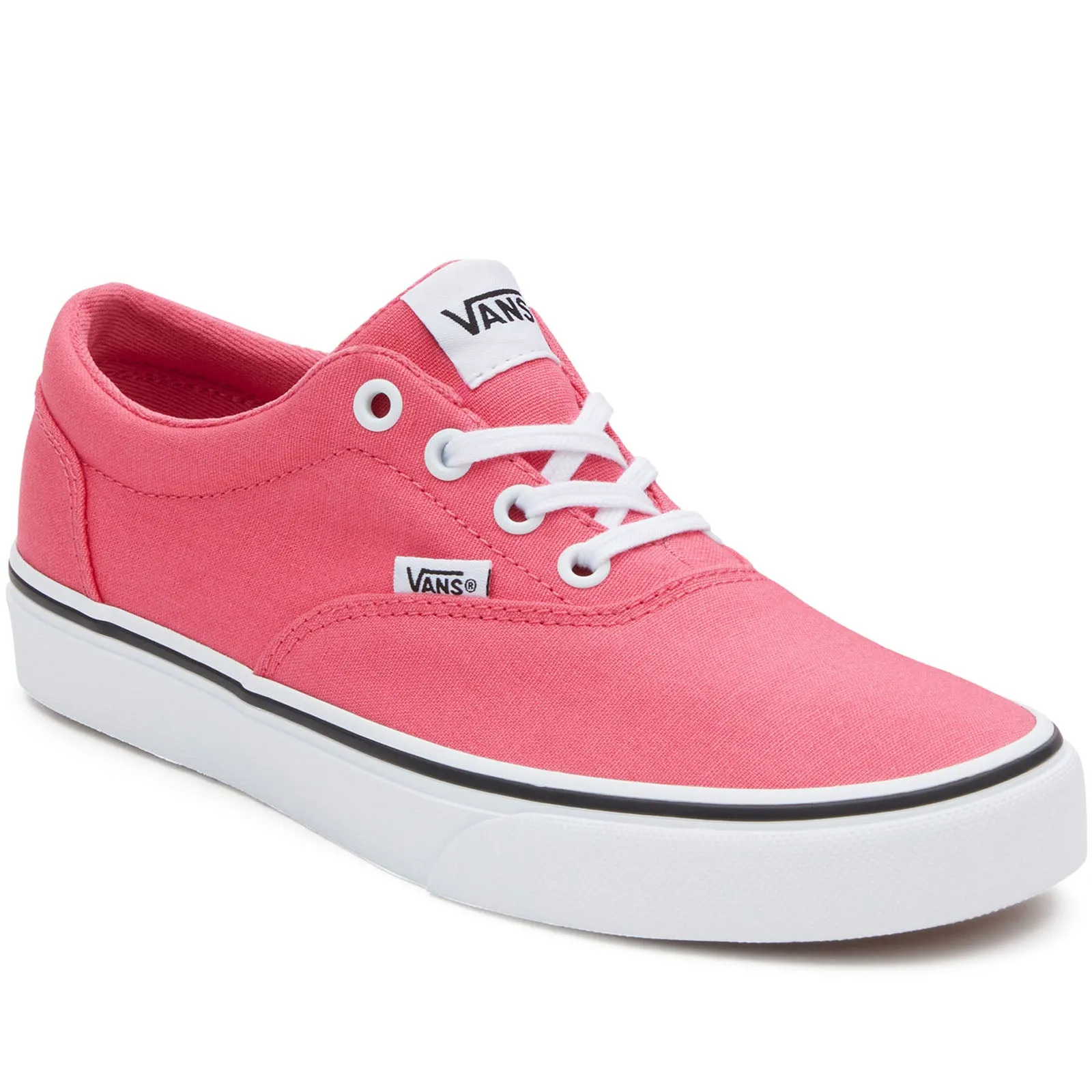 Vans Womens Doheny Low Rise Canvas Trainers - Honeysuckle