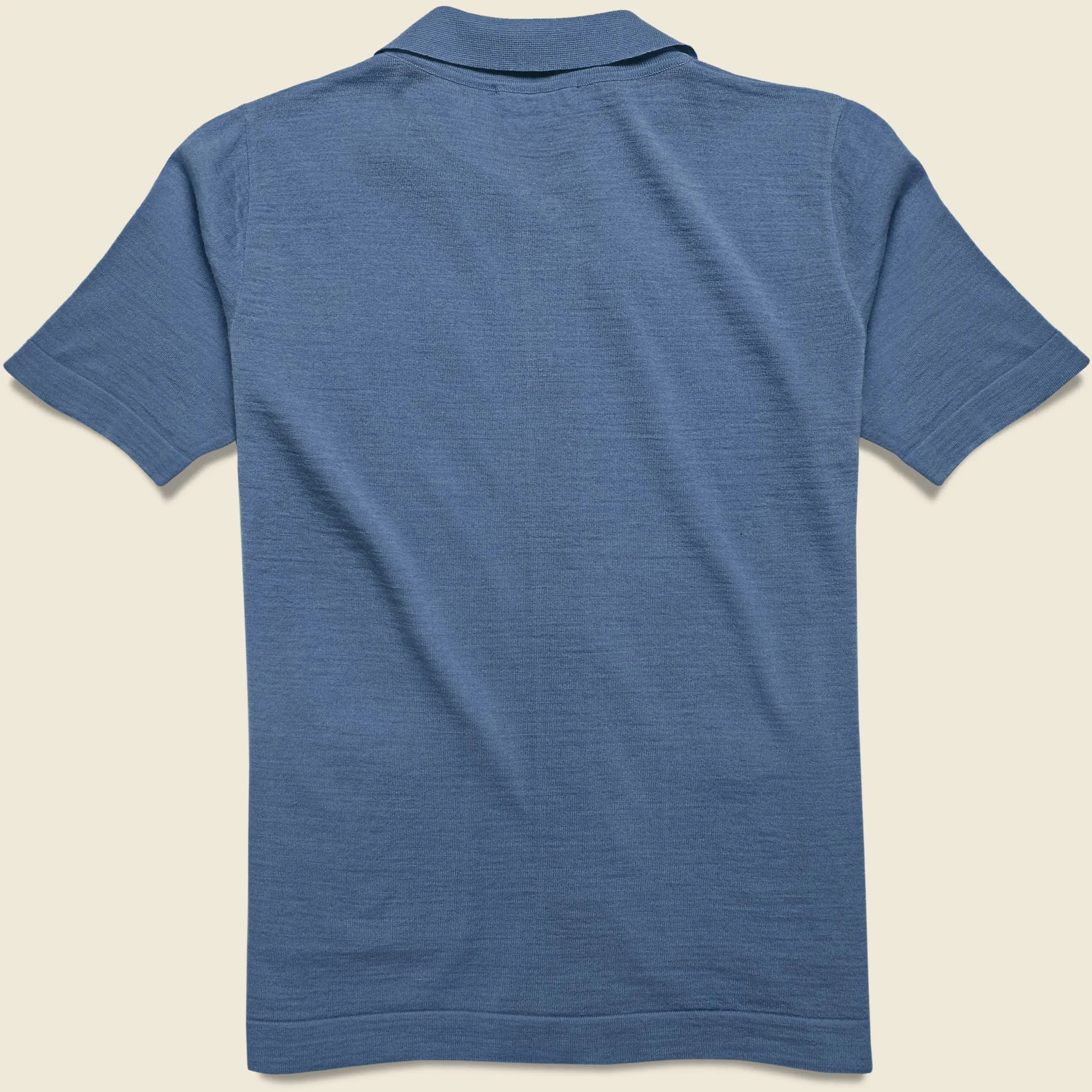 Velzey Cabana Polo - Ensign Blue