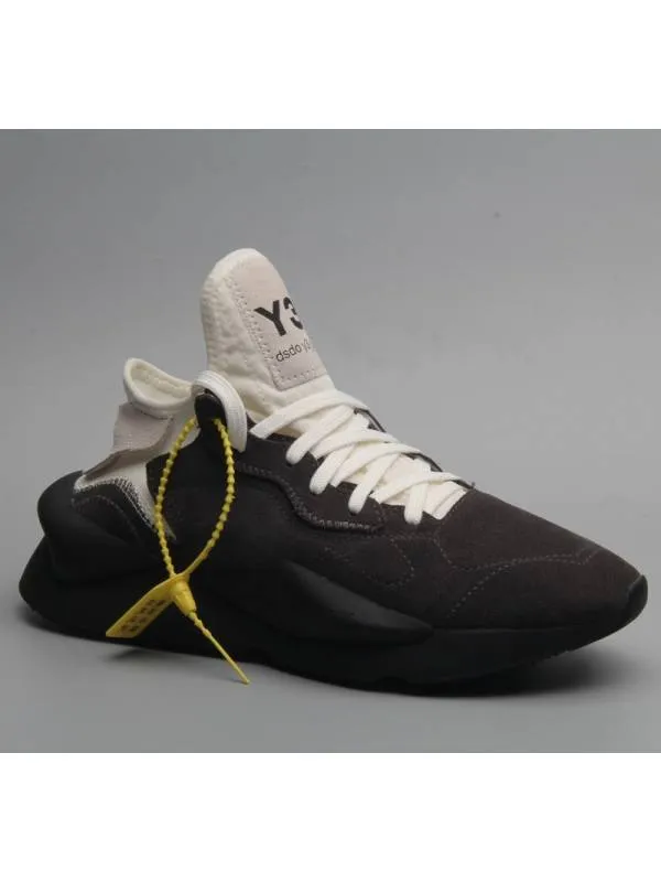 Grey Leather Pointed Sneakers Venci