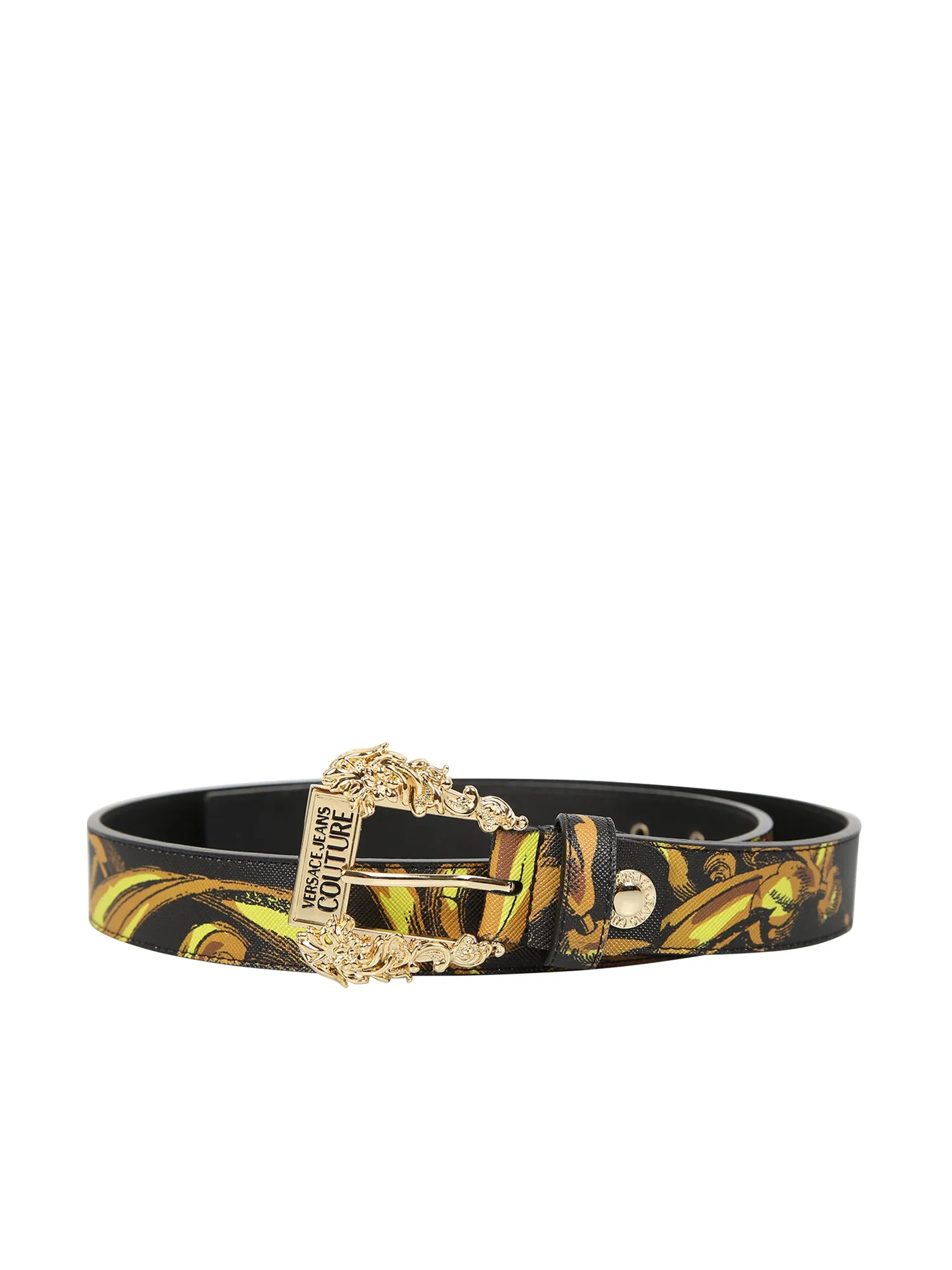 Versace Jeans Couture Buckle Belt With Print