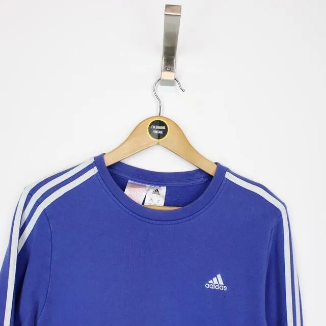 Vintage Adidas Spellout Sweatshirt Youth's XL