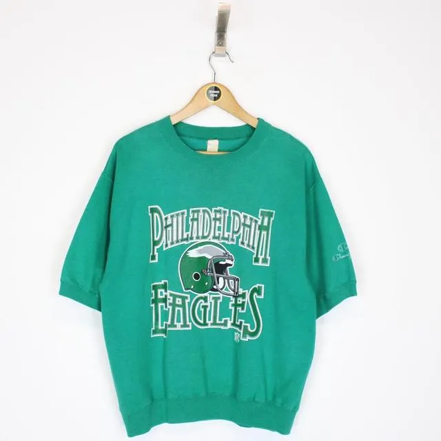 Vintage Champion Philadelphia Eagles  NFL Sweatshirt Medium