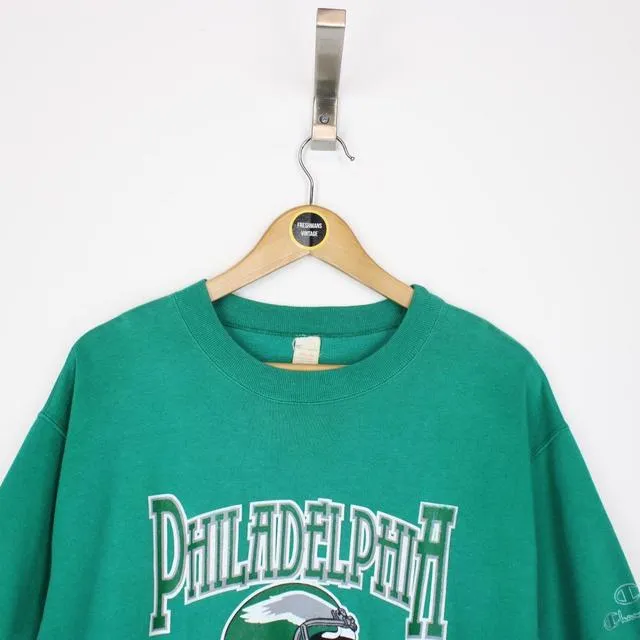 Vintage Champion Philadelphia Eagles  NFL Sweatshirt Medium