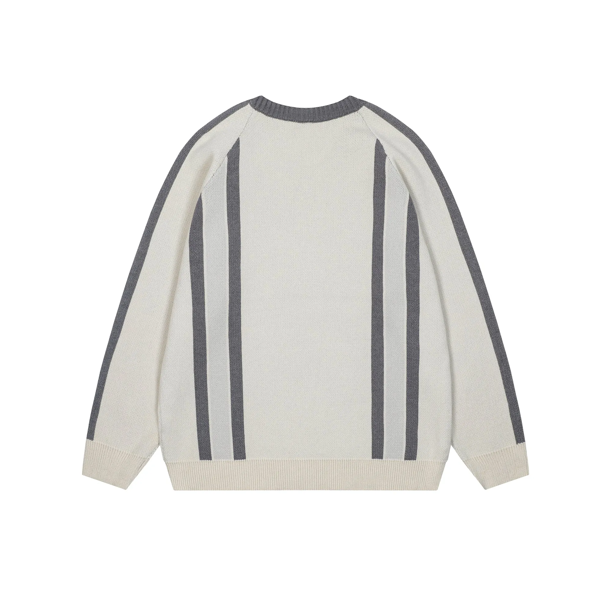 Vintage Charm | Sporty Knit Sweater