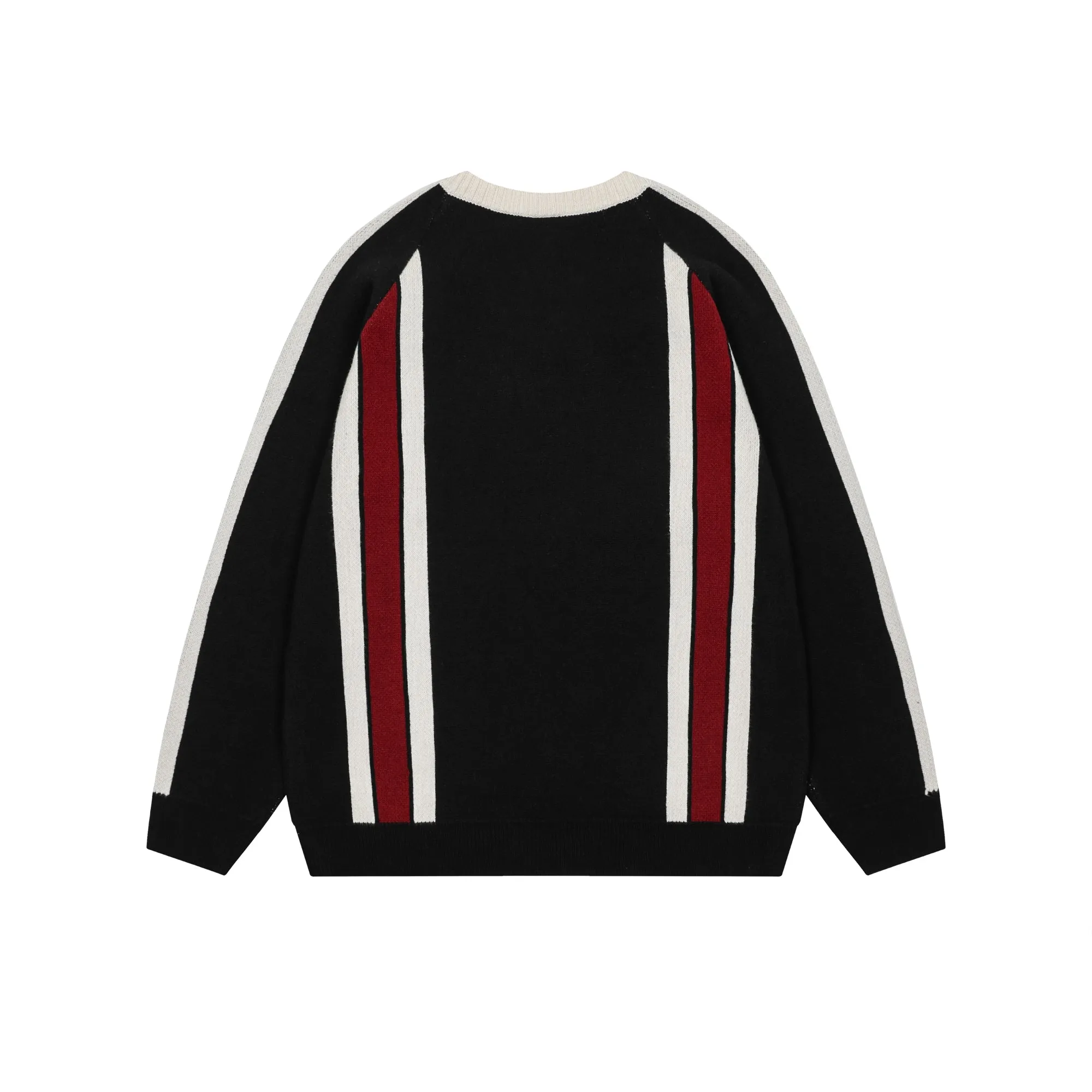 Vintage Charm | Sporty Knit Sweater