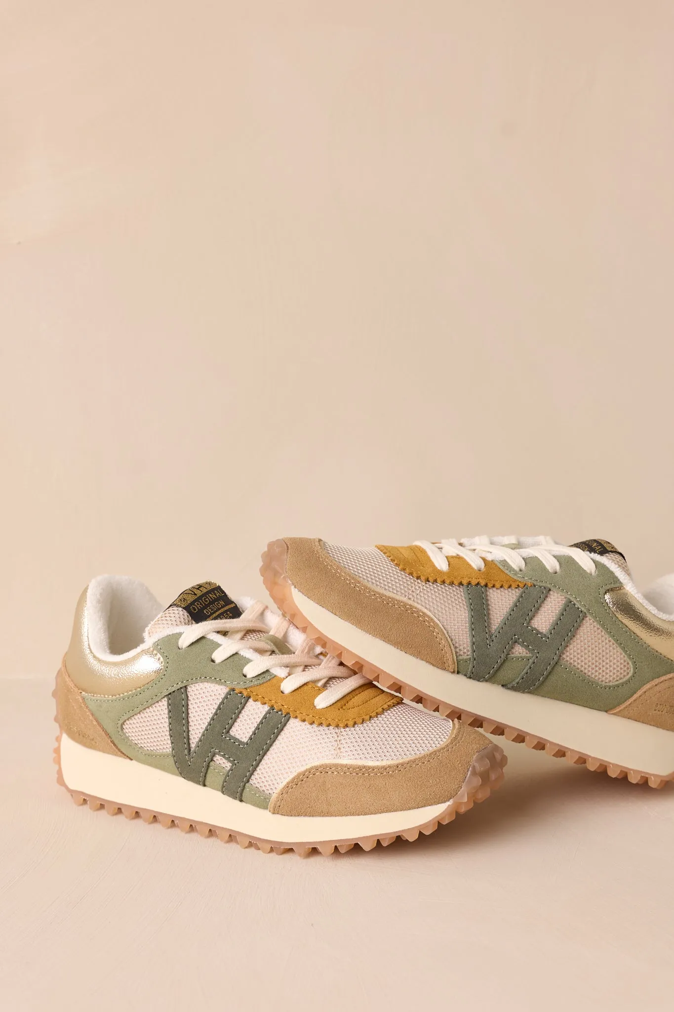 Vintage Havana Cosmic Camel Olive Multi Sneakers