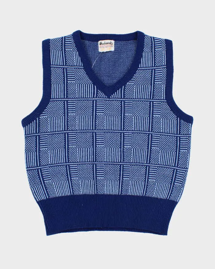 Vintage Knit Vest by Woodward's - Size Small