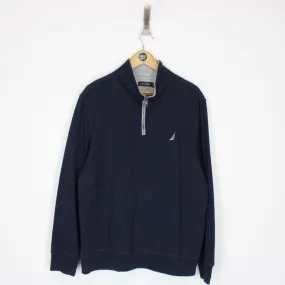 Vintage Nautica 1/4 Zip Sweatshirt XL