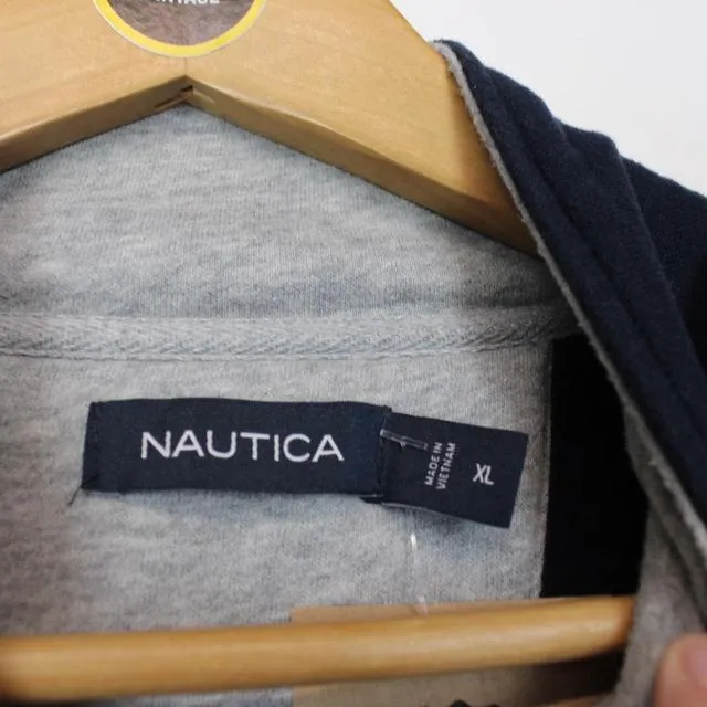 Vintage Nautica 1/4 Zip Sweatshirt XL