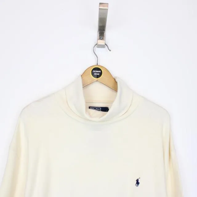 Vintage Polo Ralph Lauren Roll Neck Sweatshirt XXL