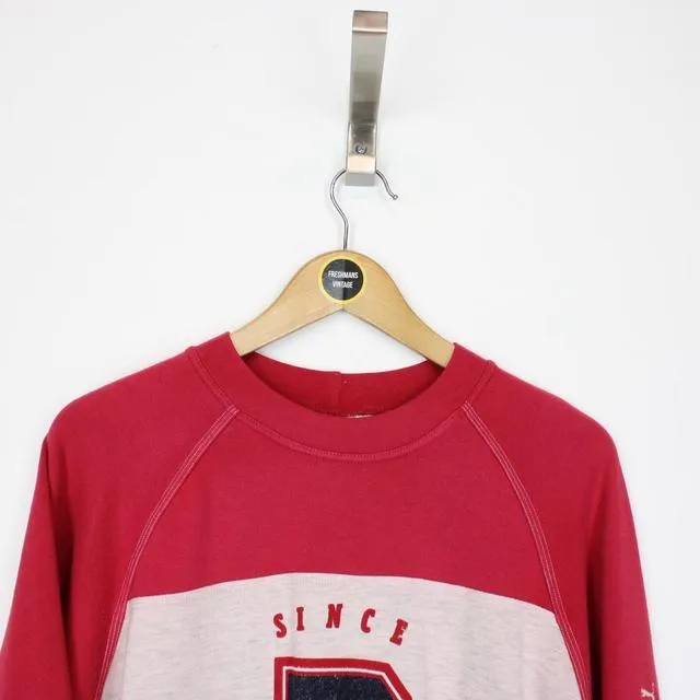 Vintage Puma Spellout Sweatshirt Small