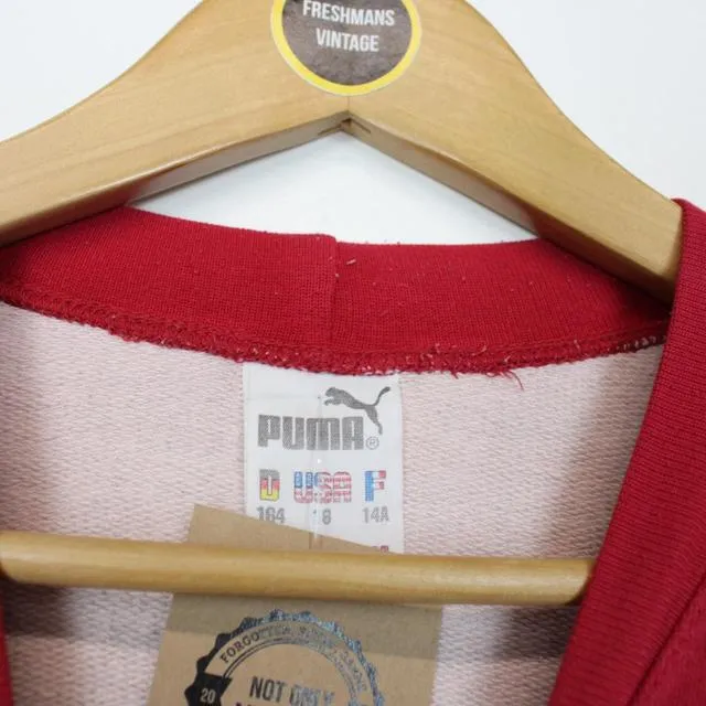 Vintage Puma Spellout Sweatshirt Small