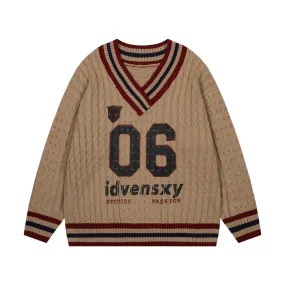 Vintage Varsity | Knit Sweater