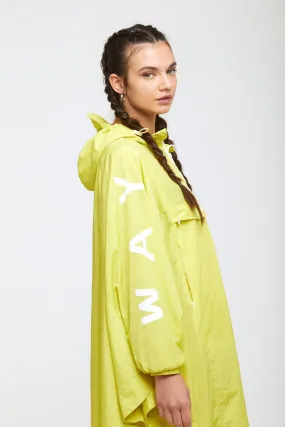 Waterproof poncho with hood