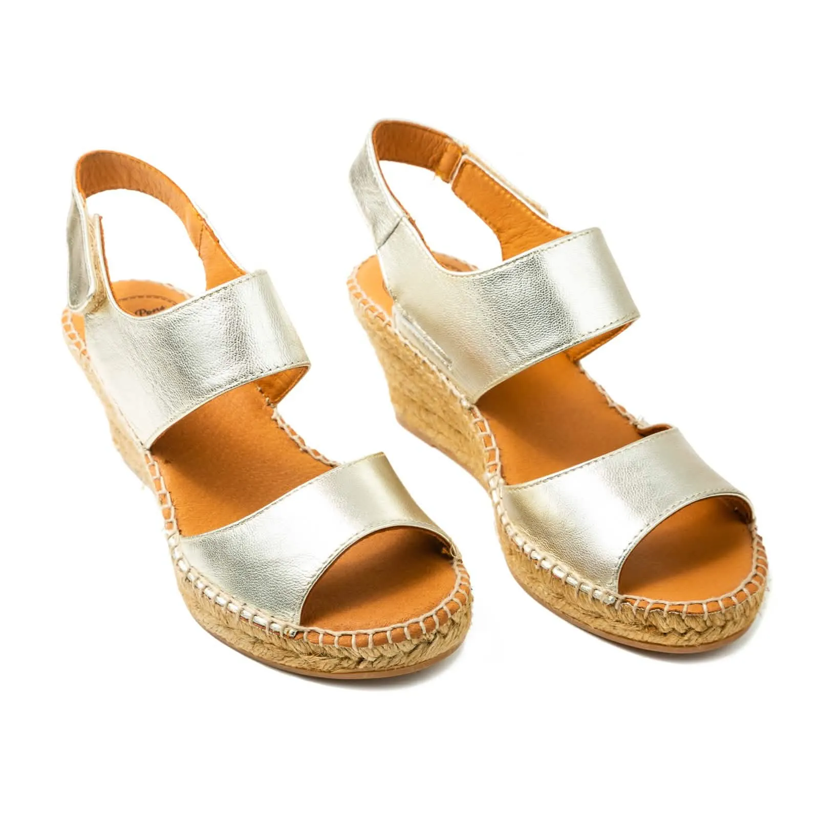 Wedge Sandal - Women's Sara-P Espadrille with Open Toe for Summer