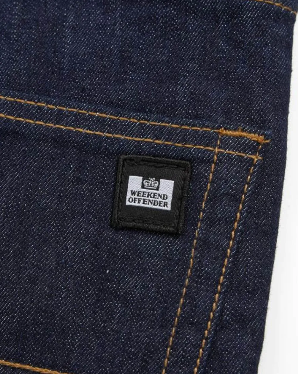 Weekend Offender Easy Fit Jeans Dark Rinse