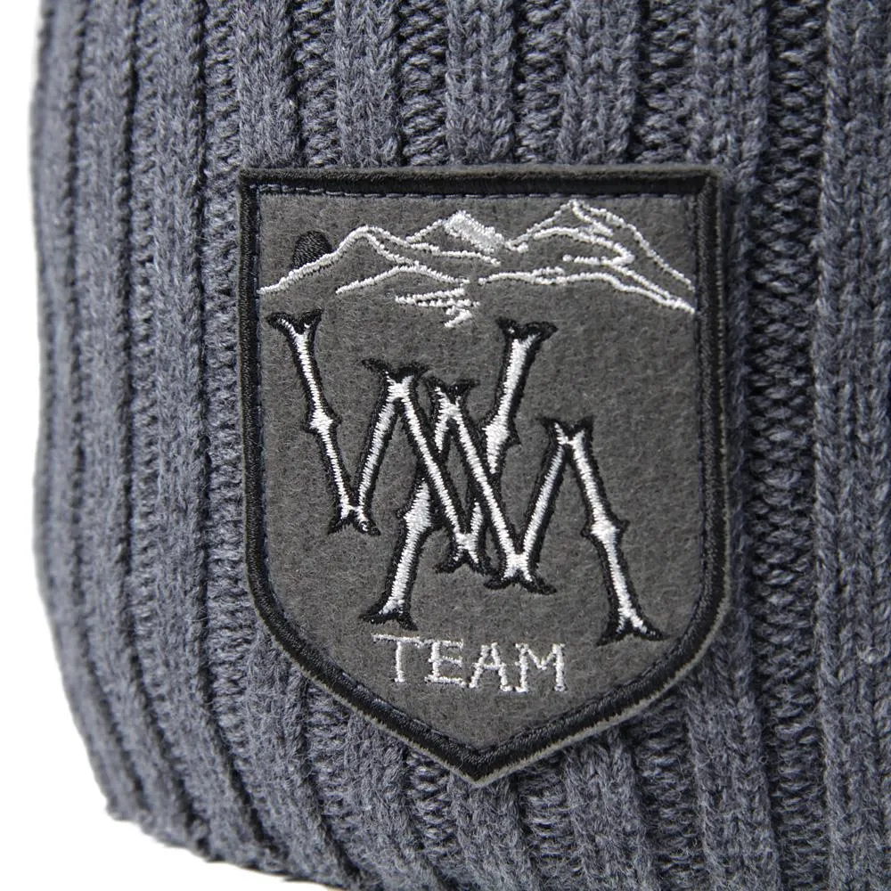 White Mountaineering Cotton Beanie Charcoal