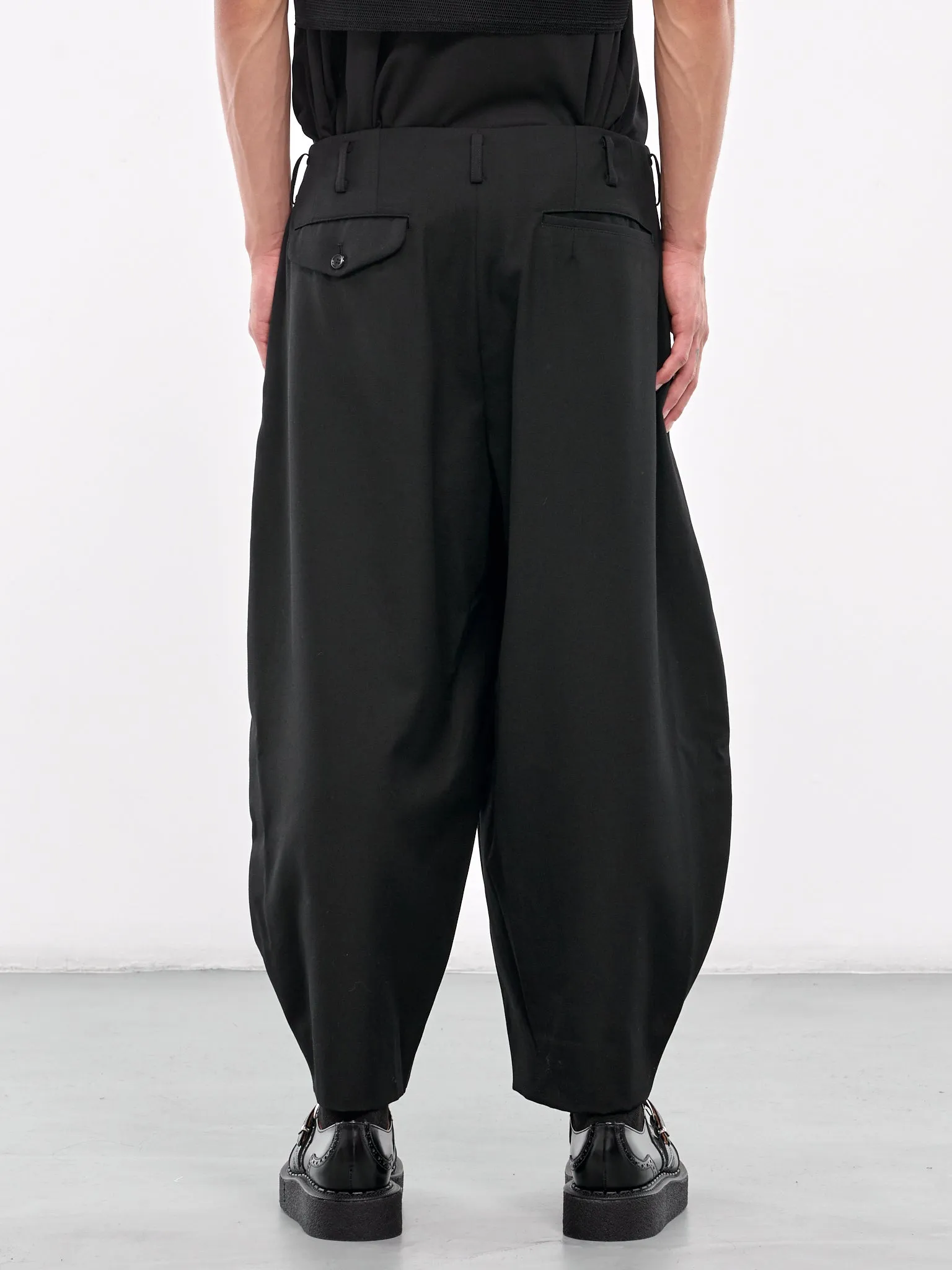 Wide Leg Trousers (PN-P055-051-BLACK)