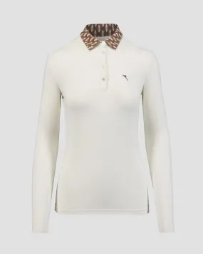 Women's long sleeve polo Chervo Affine A0005-a05