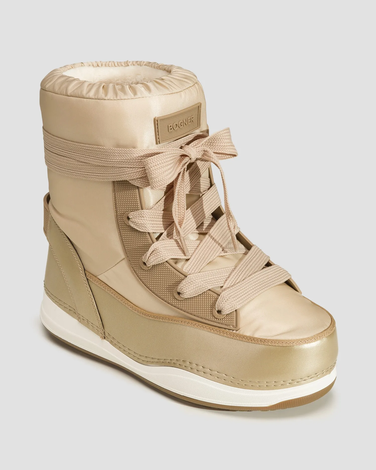 Women's snow boots BOGNER La Plagne 3 golden 32347014-102