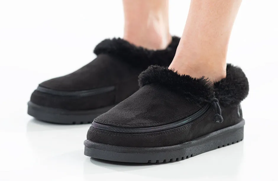 Women's Black BILLY Cozy Slippers