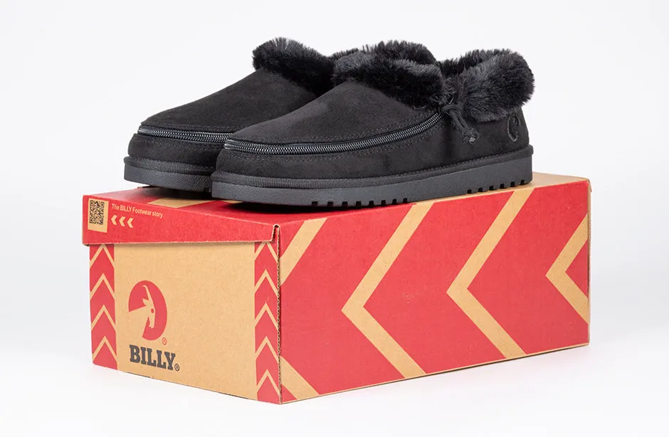 Women's Black BILLY Cozy Slippers