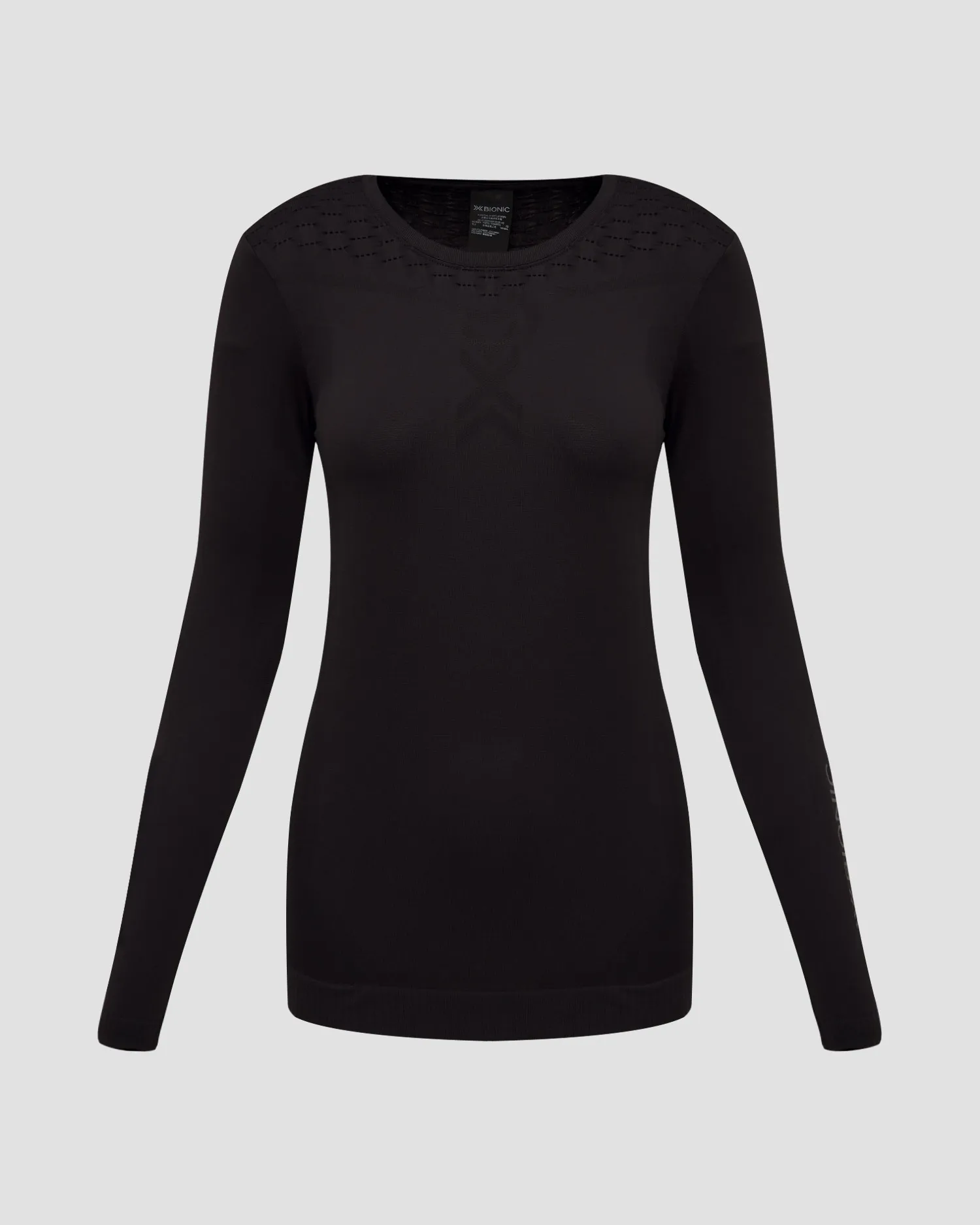 Women’s black longsleeve X-Bionic X-Ential Shirt LS y1x9w24w-b120