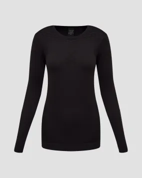 Women’s black longsleeve X-Bionic X-Ential Shirt LS y1x9w24w-b120