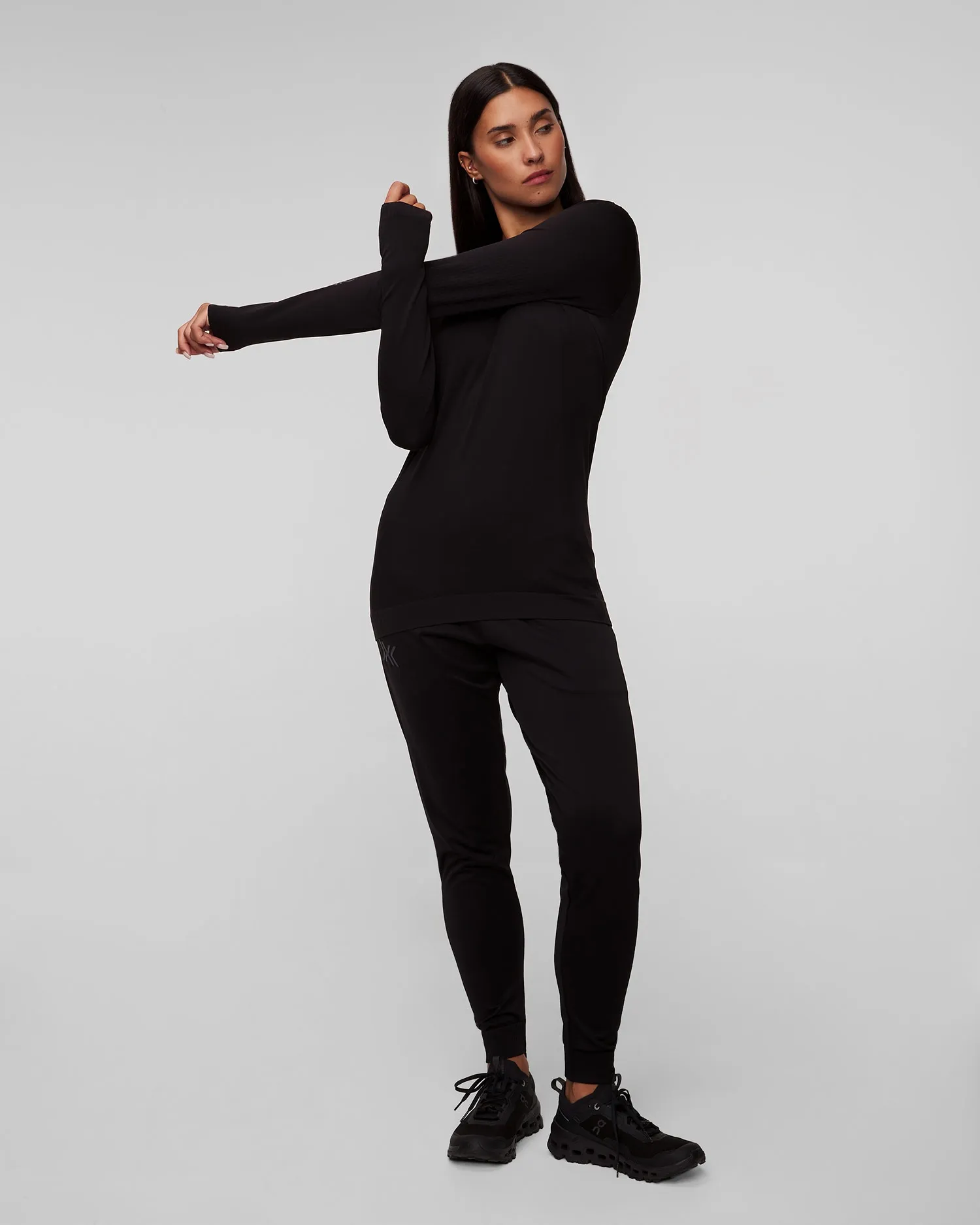 Women’s black longsleeve X-Bionic X-Ential Shirt LS y1x9w24w-b120