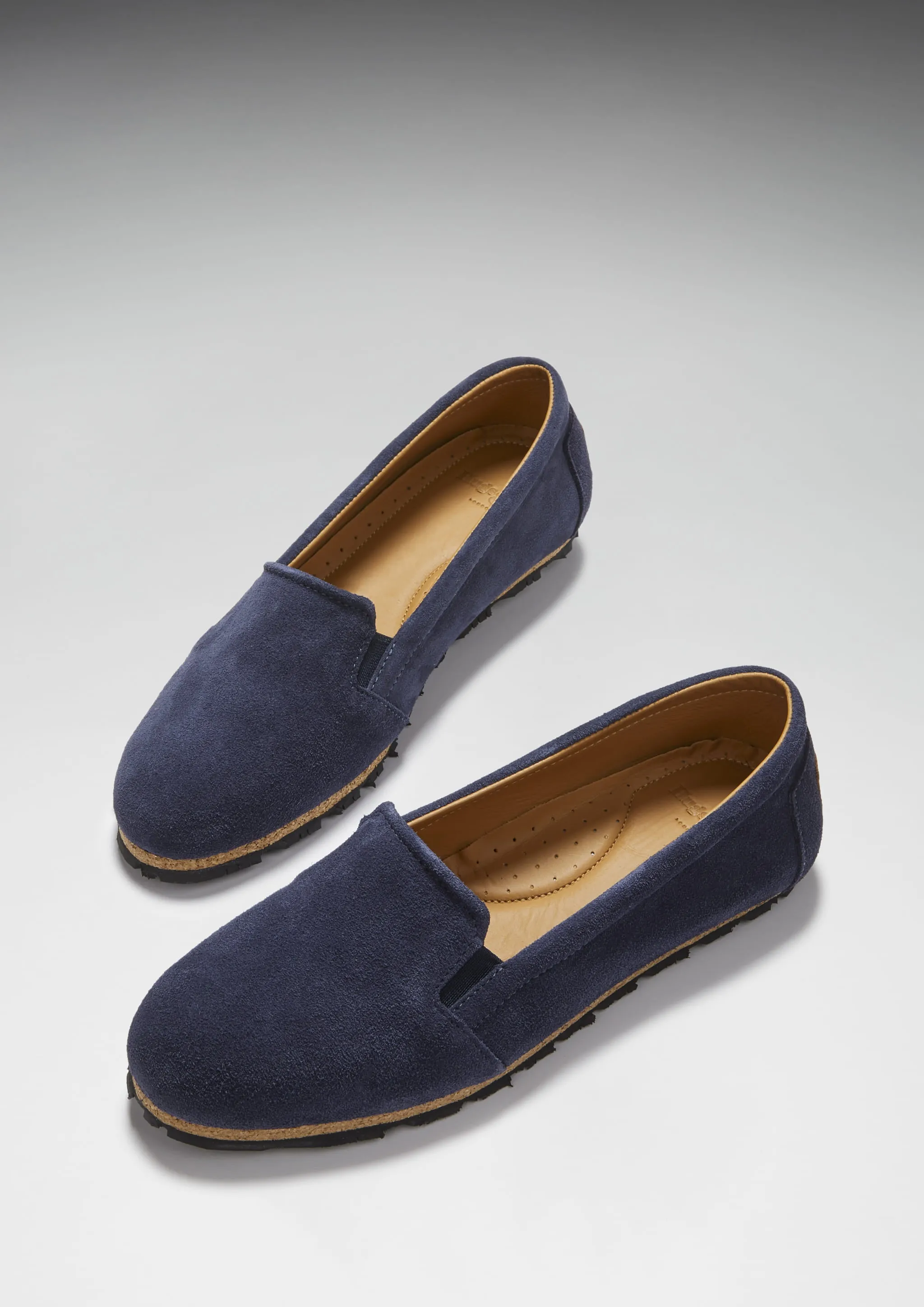 Women's Continental Espadrilles, navy blue suede