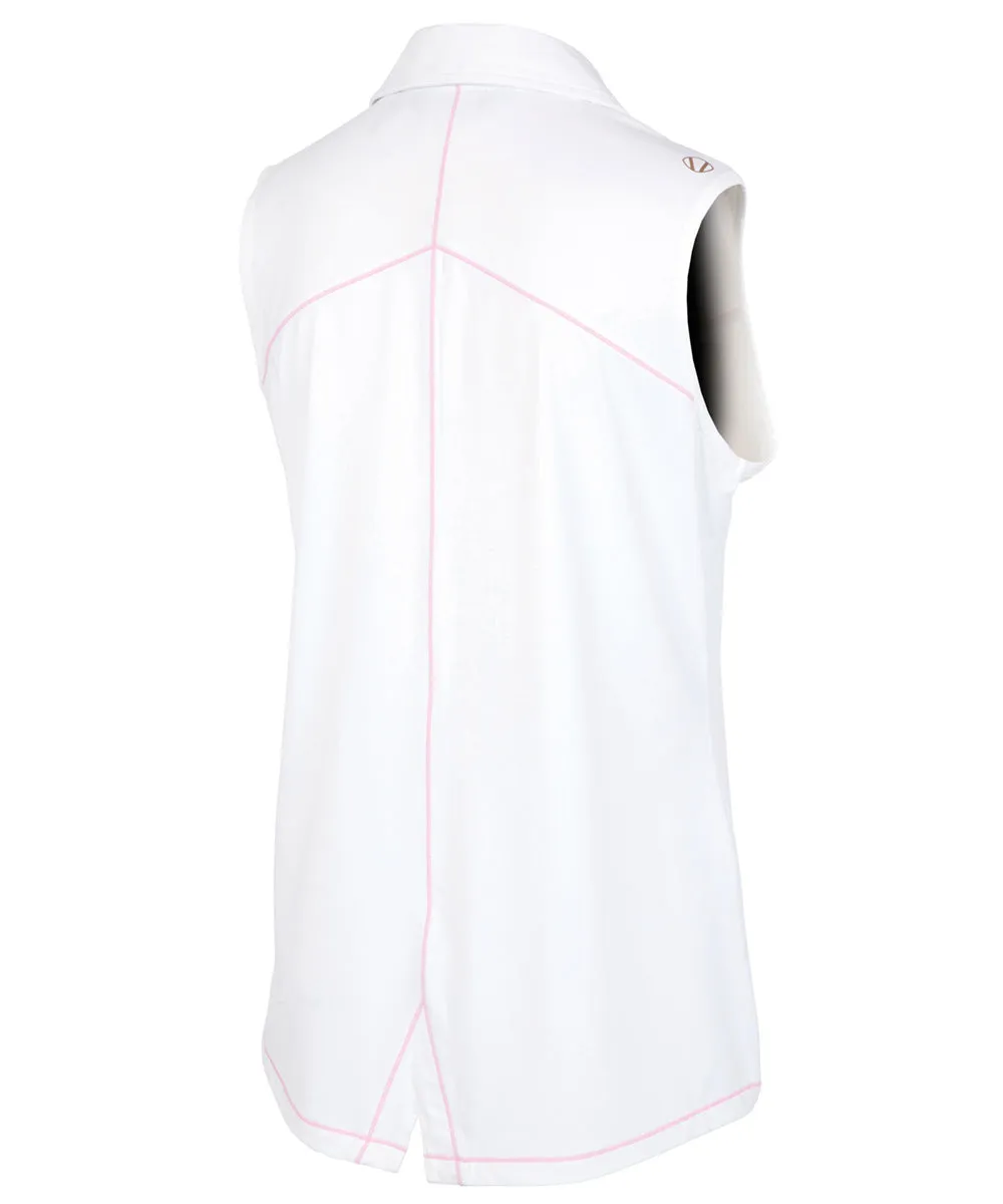 Women's Doreen Coollite DreamSkin Stretch Sleeveless Polo