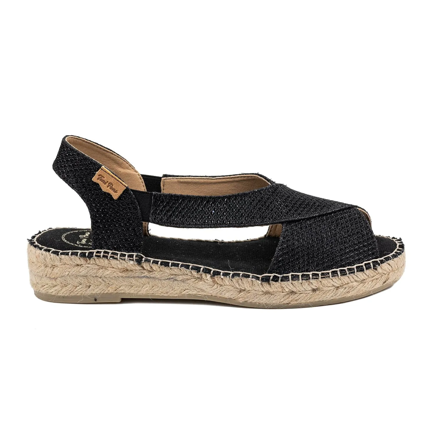 Women's Elda-S Metallic Cotton Blend Wedge Espadrille