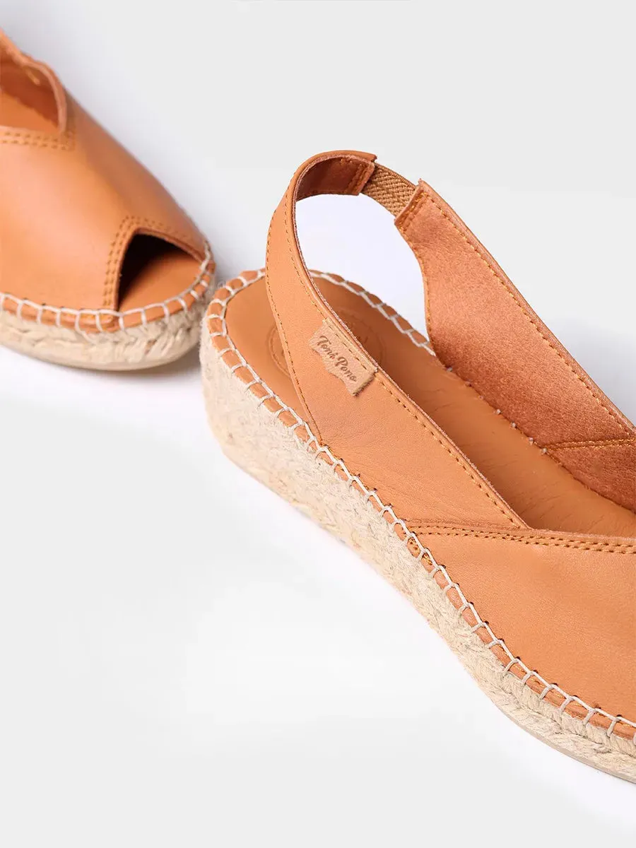 Women's flat espadrilles in jute - BERNIA