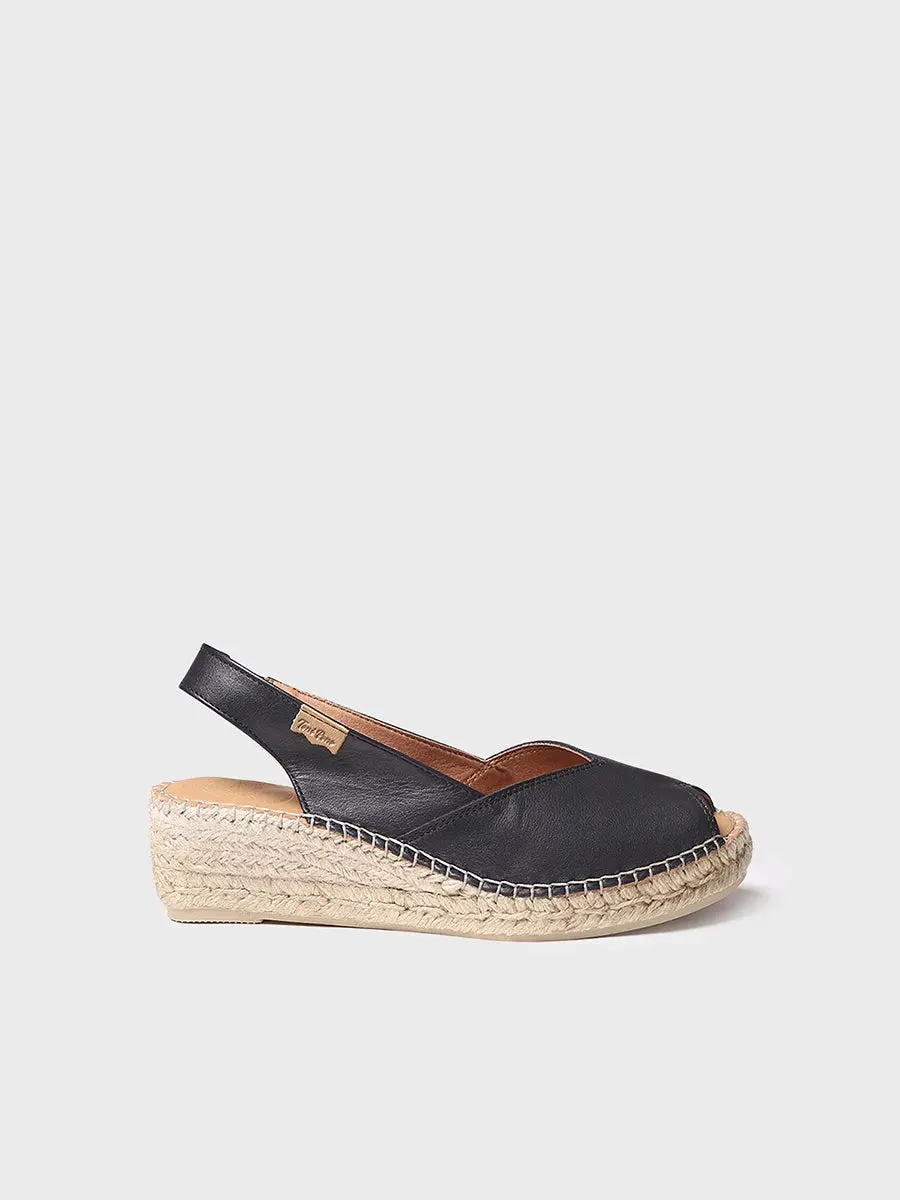 Women's flat espadrilles in jute - BERNIA