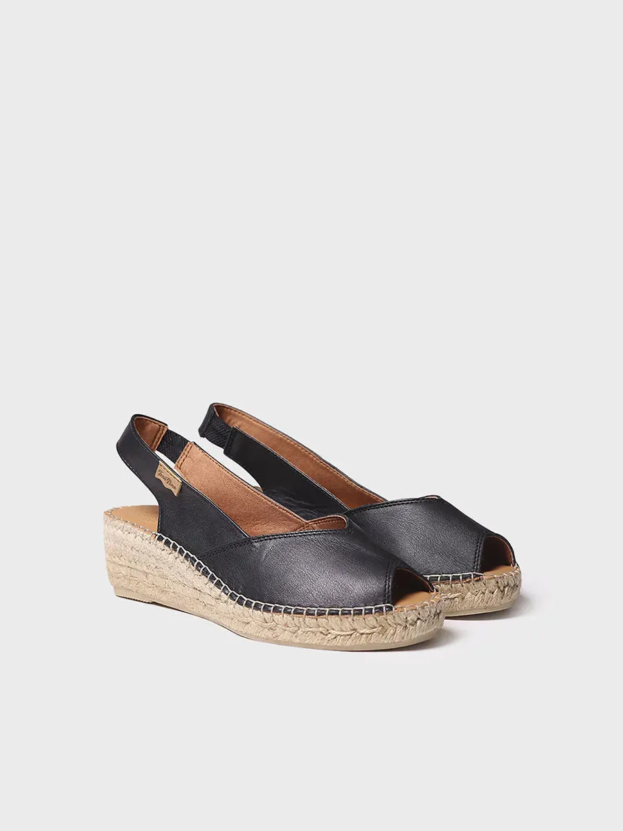 Women's flat espadrilles in jute - BERNIA