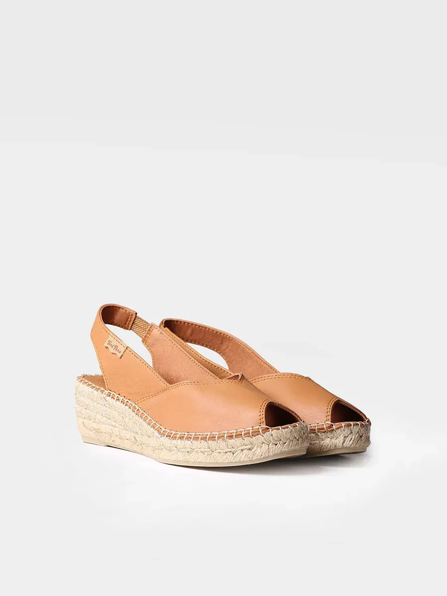 Women's flat espadrilles in jute - BERNIA