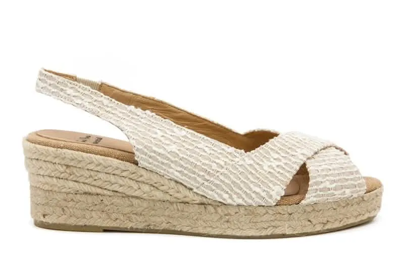 Women's Mabel-VS Cotton Blend Wedge Espadrille - Basic