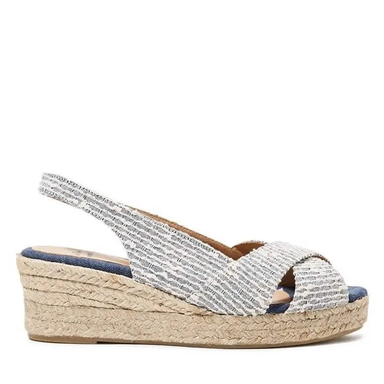 Women's Mabel-VS Cotton Blend Wedge Espadrille - Basic