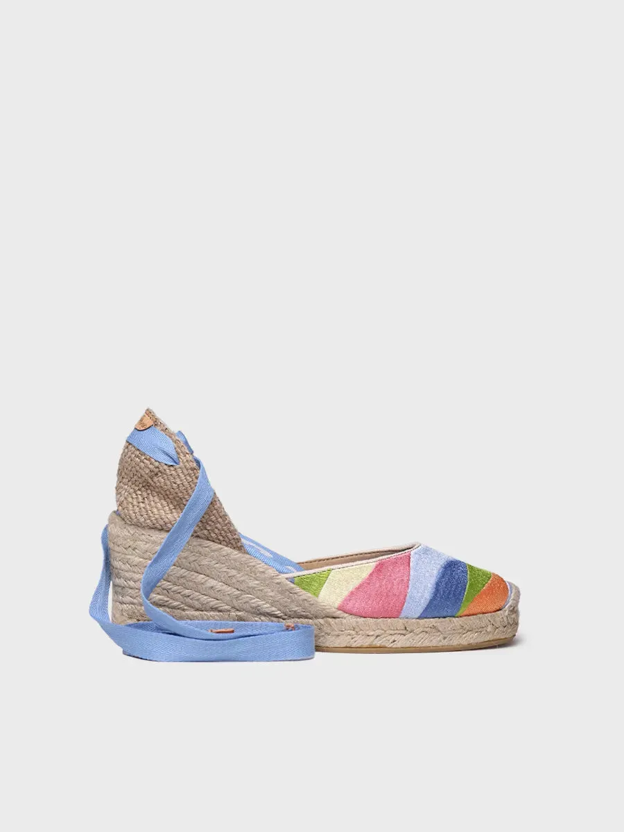 Women's multicoloured espadrilles - CASTELL