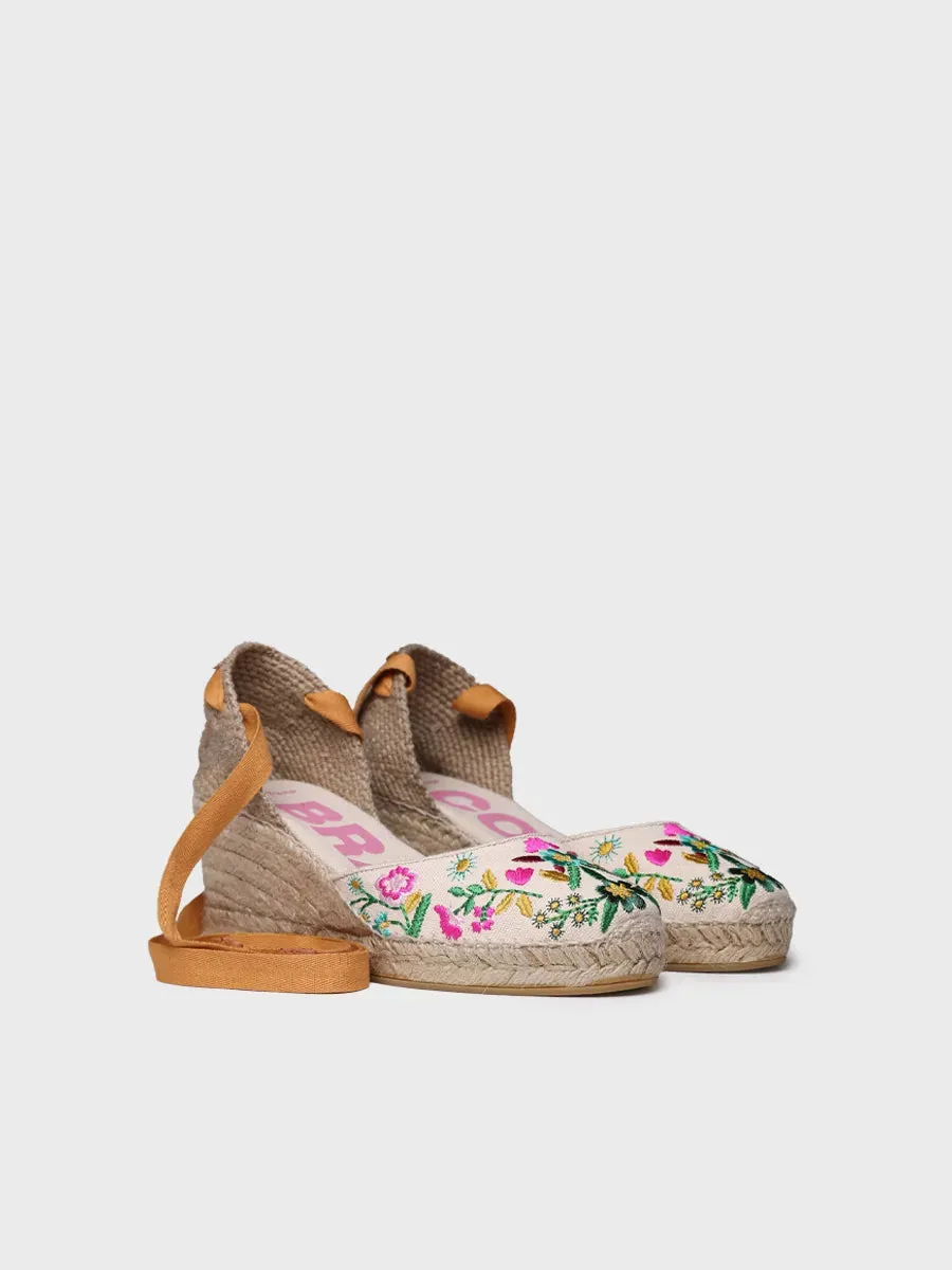 Women's multicoloured espadrilles - CASTELL