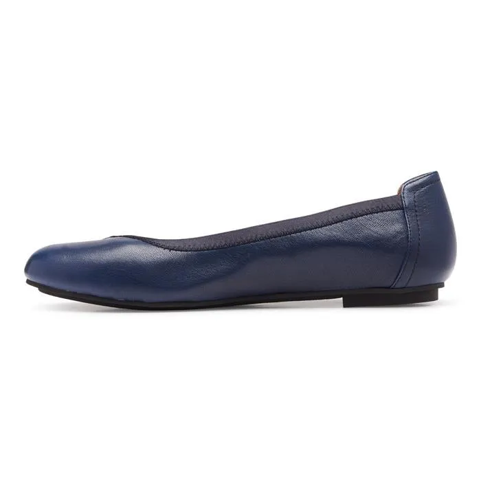 Womens Vionic Caroll Ballet Flat Navy